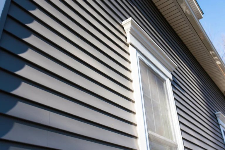 house with vinyl siding