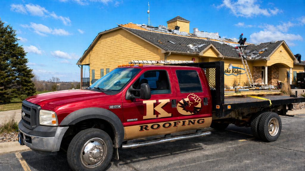 Plattsmouth roofing replacement by KO Roofing near Beaver Lake
