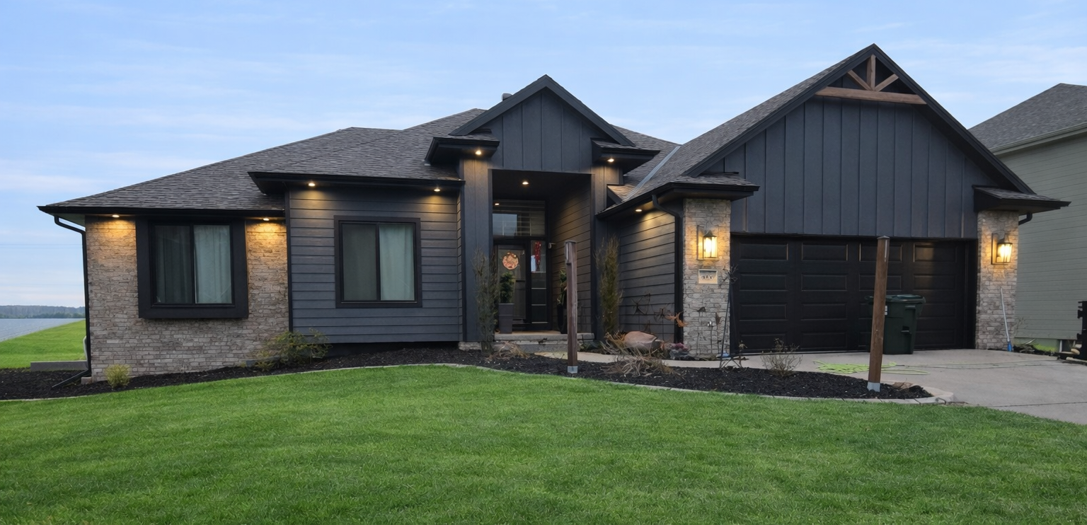 LP SmartSide siding replacement and installation in Papillion NE by KO Roofing & Storm Repair