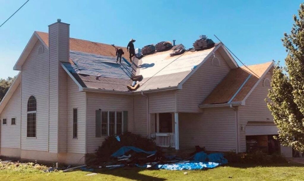 Plattsmouth Nebraska storm damage roof repair by KO Roofing