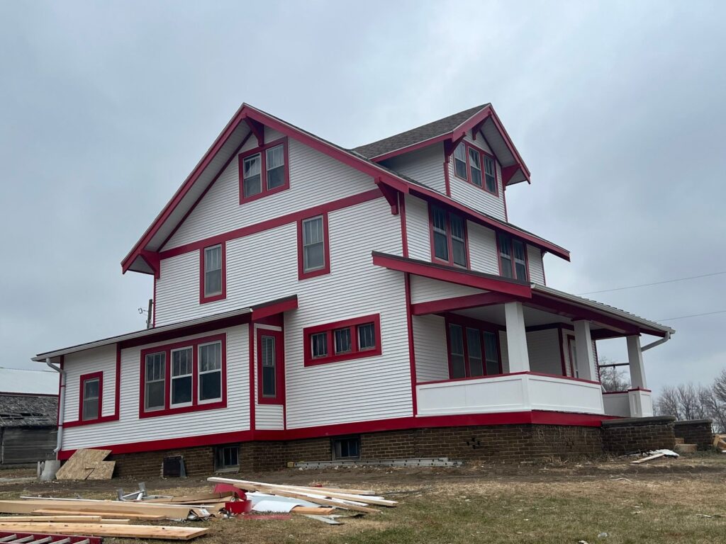Springfield Nebraska siding replacement completed by KO Roofing